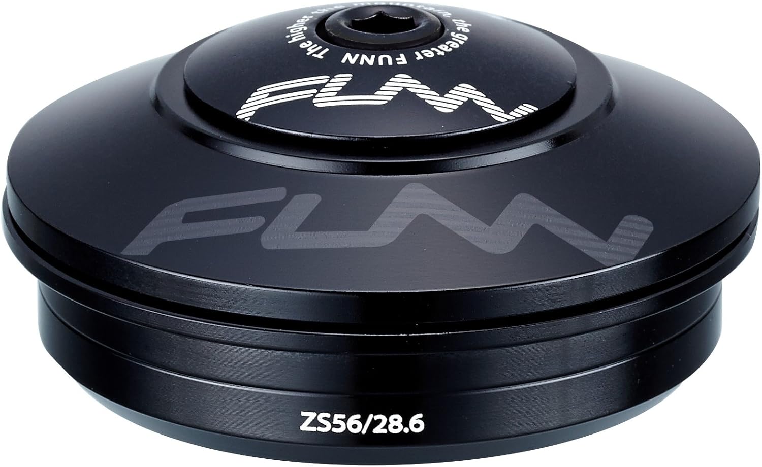 Descend Jeu de Direction Supérieur, Jeu de Direction Supérieur à Roulements à Contact Oblique sans Empilement pour Vélo de Montagne, VTT, Vélo BMX, Vélo de Route et Vélo Gravel ZS56/28.6