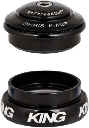Chris King InSet i7 Jeu de direction ZS44/28,6 - EC44/40, noir