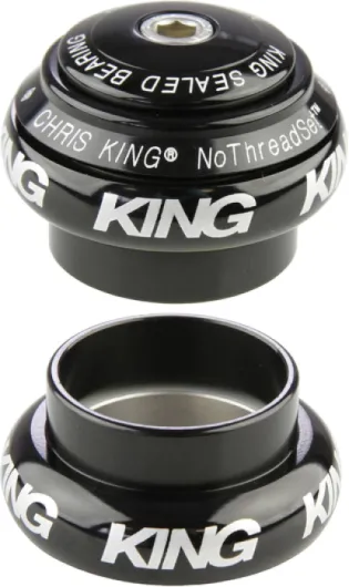 Jeu de Direction Externe CHRIS KING NOTHREADSET 1''1/8 EC34/EC34 Aluminium or