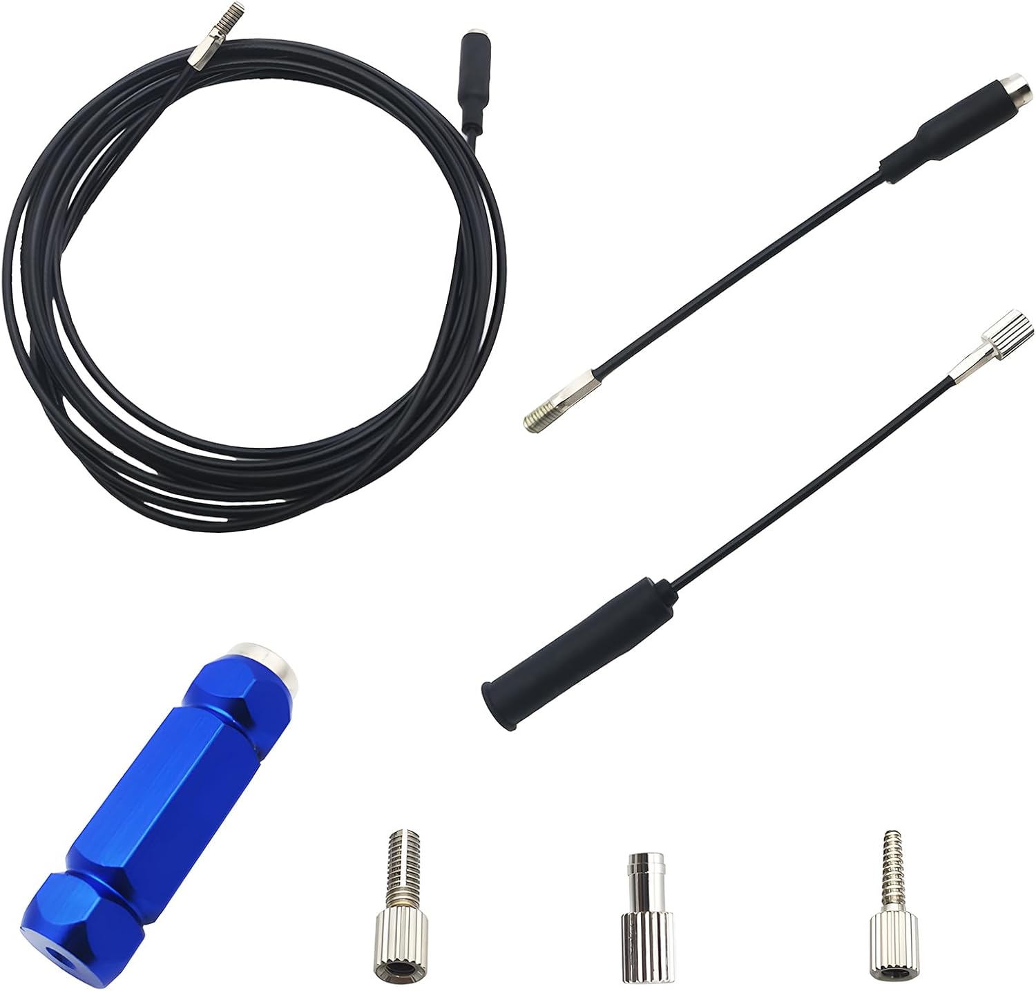 CTRICALVER Outil De Routage CâBle Interne Bicyclette Kit, pour Le Changement de Cadre de vélo Manette de Vitesse hydraulique Guide de câble Interne Installer des Accessoires de Cyclisme