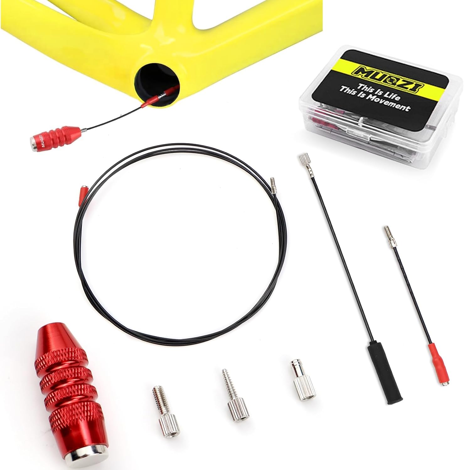 FSWWSF Outil de Routage CâBle Interne Bicyclette Kit Outil de routage pour vélo pour Installer et Ajuster Les Câbles Internes du vélo