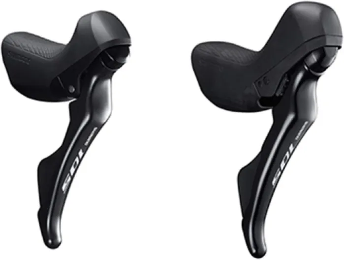 Shimano 105 STI ST-R7000 2/11 vitesses V + H Ensemble de levier de vitesse/de frein Griffe Black Taille unique
