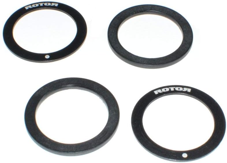 Rotor Kit d'espacement pour Adulte Unisexe 24 mm Noir Taille Unique