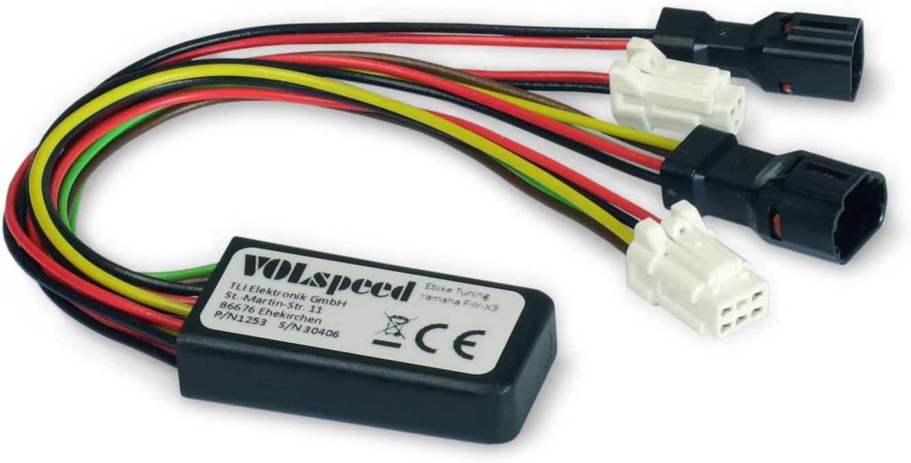 VOLspeed V3 Puce de tuning pour moteur de vélo électrique Yamaha PW-X3 / PW-S2
