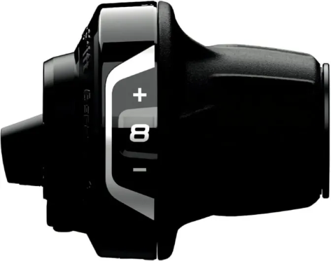 SHIMANO Tourney/TY SL-RV400 Revo Manette de vitesses pour droitier 8 vitesses avec affichage optique