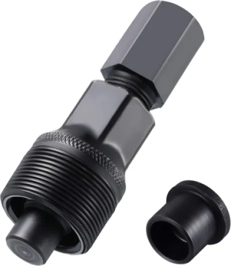 Caremore Outil de démontage de manivelle, extracteur de manivelle de vélo, extracteur de bras de pédalier compact, poulie de pédalier électrique, outil de réparation pour vélos, noir