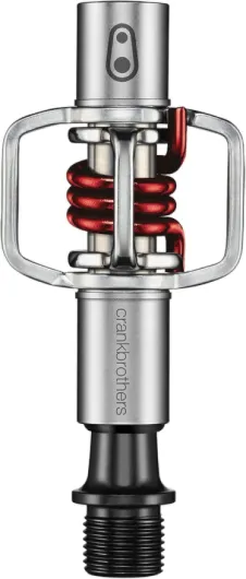 Crankbrothers Batteur à œufs - 1 pédale talla única Argent / Rouge