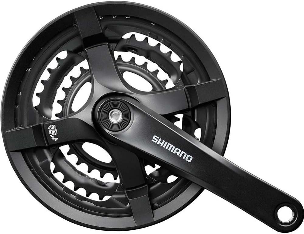 SHIMANO Fc-ty501 Vierkant 6/7/8-fach Pédalier Mixte 175mm Noir
