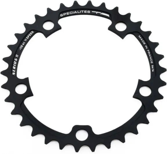 Spécialités TA Nerius Campagnolo Compact 11 Vitesses 110 Pièces Plateau de pédalier Mixte Inner 34t Noir