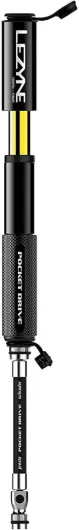 LEZYNE Mini Pompe Vélo/VTT Pocket Drive Mixte 141mm Black Hi-gloss
