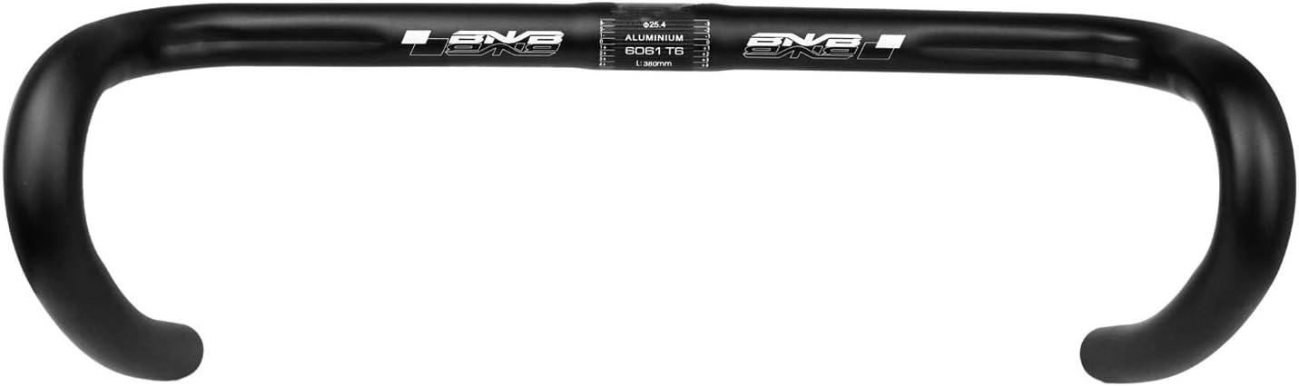 Guidon de Vélos de Route 25.4MM/31.8MM Aluminium Alliage Guidolines de vélo,Goutte Bar Guidon Bent 380/400/420MM (25,4mm, 400MM) 25,4mm 400MM