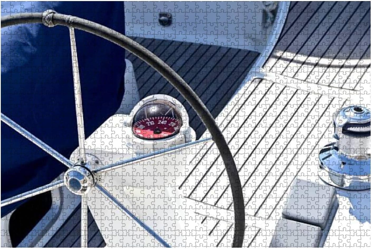 Puzzle De 1000 Pièces Poste De Pilotage De Bateau Puzzle De Peinture De Bonnes Collections Puzzle Classique Intéressants Puzzle Enfant Classique