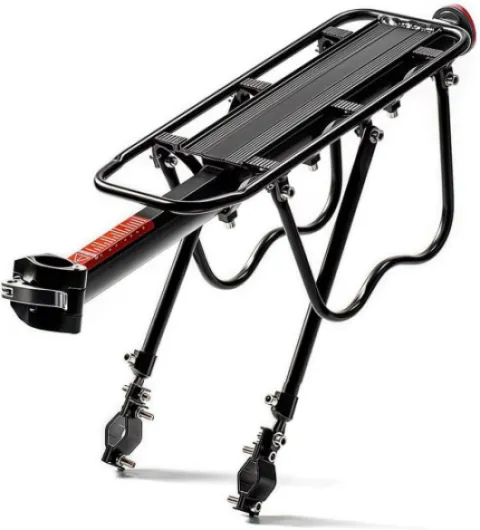 Porte-Bagages arrière pour vélo, capacité de 50 kg, avec Support réfléchissant et réglable à dégagement Rapide pour vélo de Montagne B- Demi-libération rapide