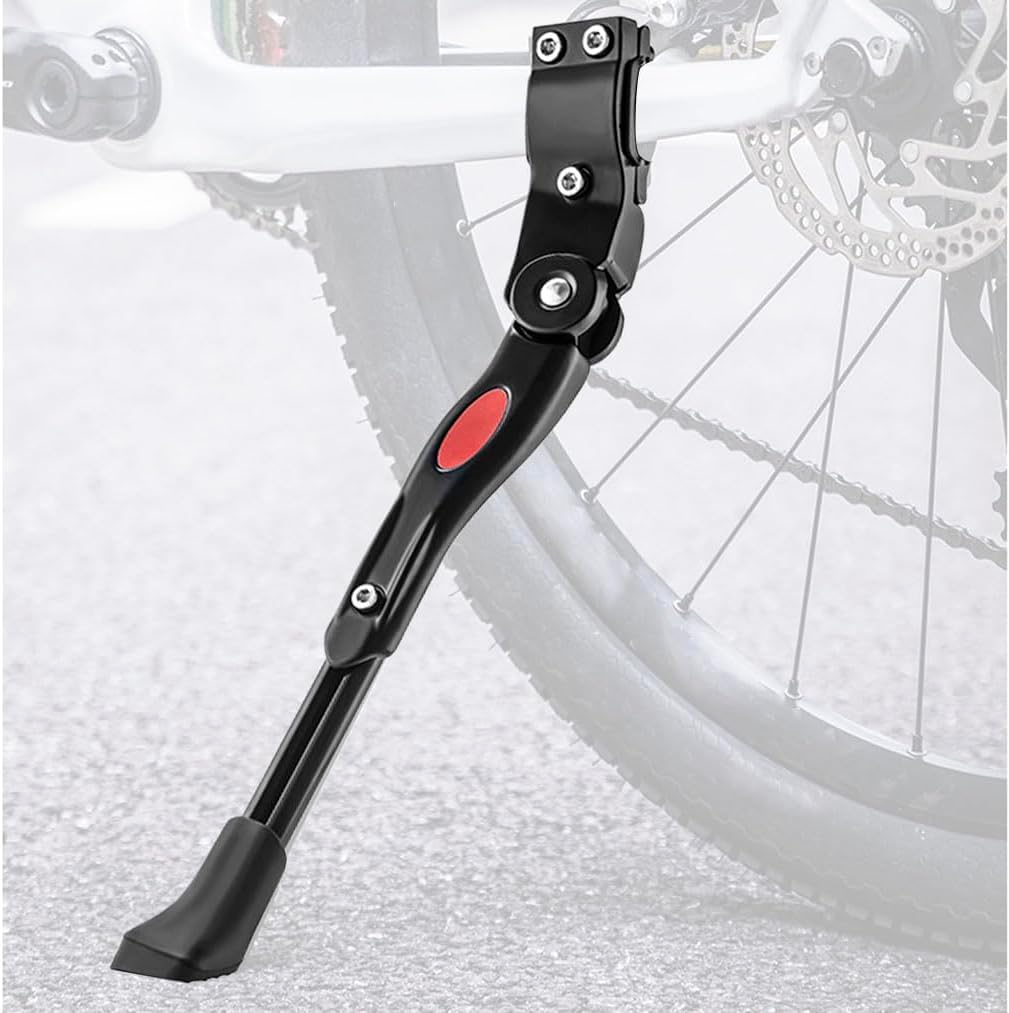 Béquille de Vélo pour Surly Cross-Check ECR Krampus, Antidérapante et Stable, Béquille Latérale Réglable en Alliage D'aluminium, pour Vélos de 24 à 27.5 Pouces,A normal A