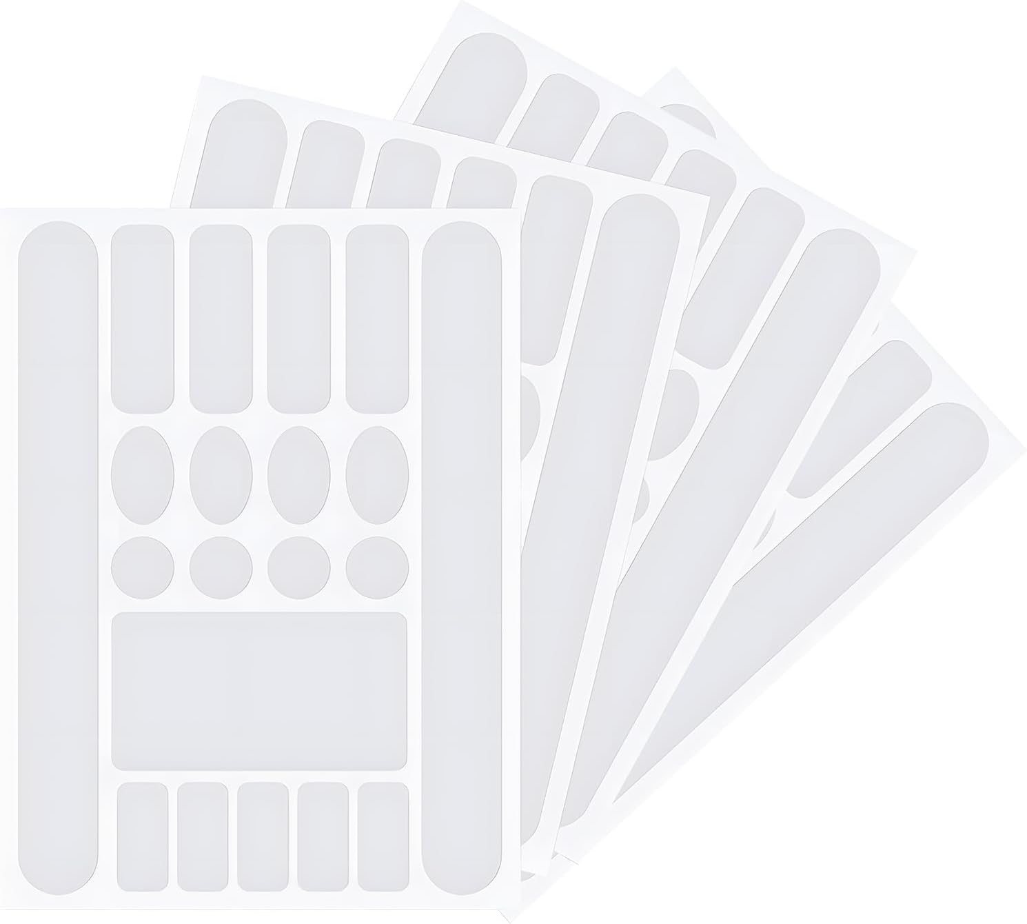 Lot de 4 Film Protecteur Cadre Vélo Transparent, Autocollant de Protection en Carbone pour Cadre de Vélo Film De Protection De Peinture Résistant aux Intempéries pour VTT