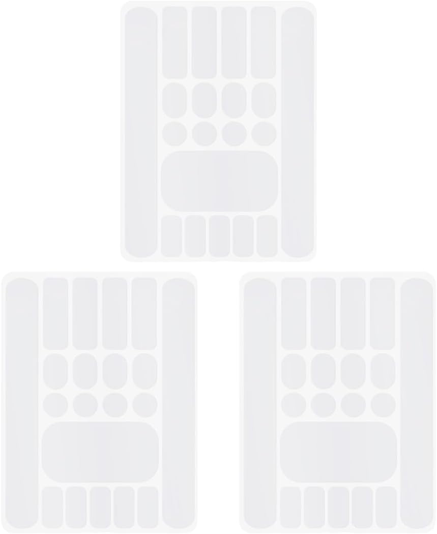 WUSJCOF Lot de 3 autocollants anti-rayures, film protecteur pour cadre de vélo, autocollants de protection pour chaîne de vélo, adaptés aux vélos de route et aux VTT (blanc)