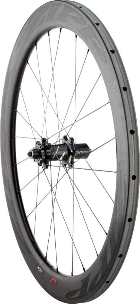 Zipp 404 Carbone Tubeless Disque de Frein 6 Boulon 700C 177d arrière 24Spokes Convertible-Quick Release et 12X142mm Grâce à l'essieu A1: Noir Decal 700C XDR