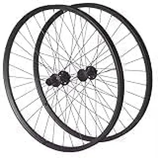 Mountain Jeu de roues de vélo en fibre de carbone 26/27,5/29" Roues avec frein à disque Carbone/Roue sans chambre à air 73,6 cm Front wheel