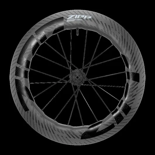 ZIPP, 858 NSW Tubeless Disc C1, Roue, arrière, 700C/622, Trous : 20, 12 mm TA, 142 mm, Verrouillage Central, Shimano HG 11