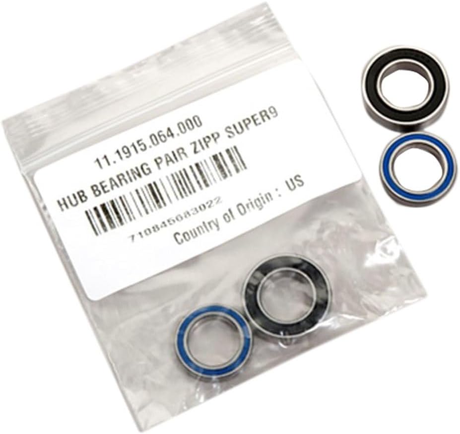 Zipp Roulements pour Super 9 Disc (1 x 61803, 1 x 61903) (1 Paire), 11.1915.064.000