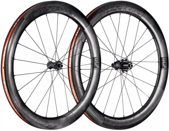 Vision Roues Disc Brake Metron 60 SL Couverture centerlock tubeless, HG 11v - Adulte Unisexe, Noir, Taille Unique