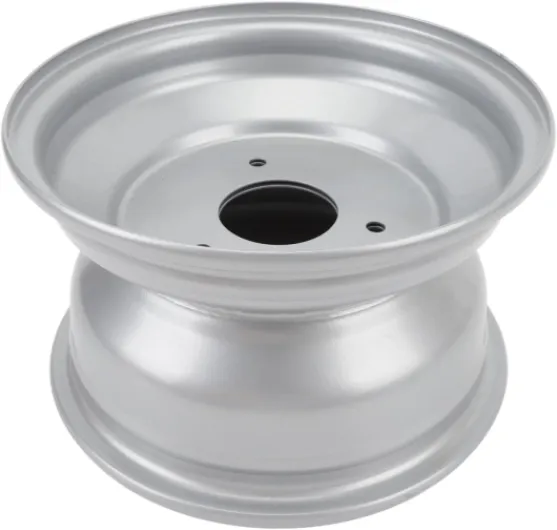 Roue en Alliage en Aluminium Premium 8 Pouces 3 Pouces pour VTT, Kart et Chariot (Avant 140 mm / 5,5 Pouces de Largeur)