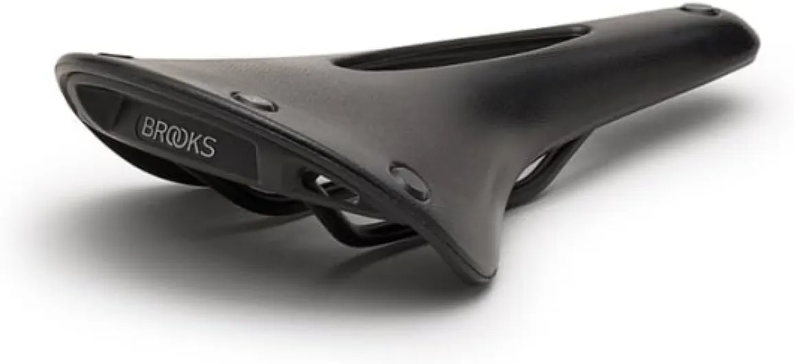 Brooks England Cambium Selle de vélo Toutes Saisons – Kilométrage élevé, étanche, Selle de vélo sculptée/Standard (C15, C17, C19) Taille unique C17 Unique