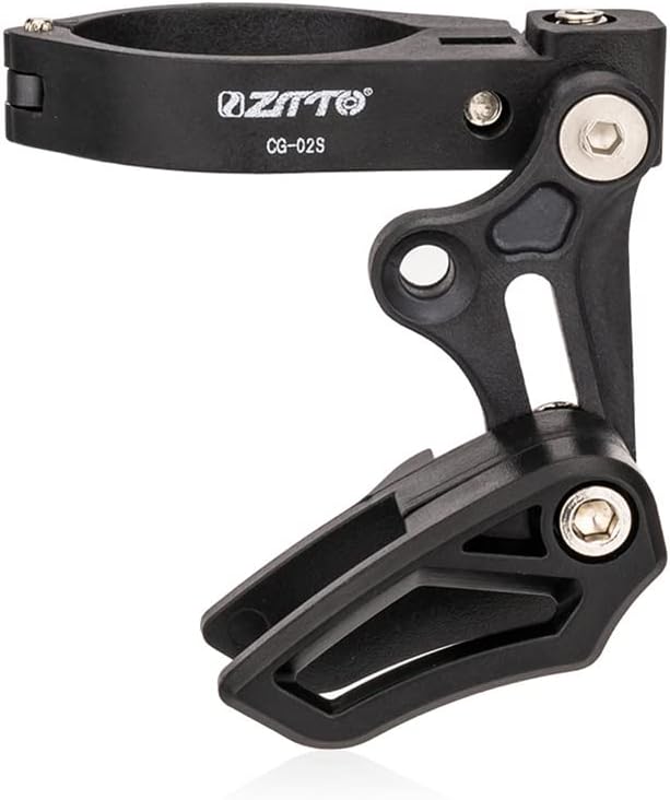 Guide de chaîne à vitesse unique pour cadre de vélo de montagne, protecteur de tube de selle en alliage d'aluminium tendeur de chaîne accessoires