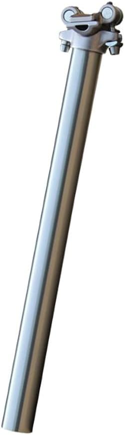 Tige de selle en alliage de titane fiable et durable pour VTT et vélo de route 31,6 x 350 mm
