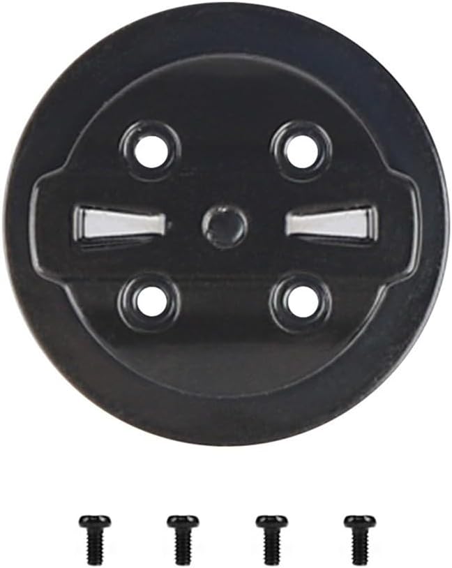 Adaptateur de support d'ordinateur de vélo en titane compatible avec Bryton Rider S Bicycle GPS Ordinateur Plaque de base de montage avec vis d'installation pour vélo de route VTT