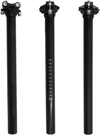 RXL SL Tube de Selle Carbone VTT tiges de Selle Carbon Noir Tige de Selle Velo Route Tige de Selle Carbone 27.2 30.8 31.6 350 400 Brillant/Mat Tige de Selle Carbone VTT Carbone Tube Selle Sans Logo Noir 3K Brillant 30.8*350mm