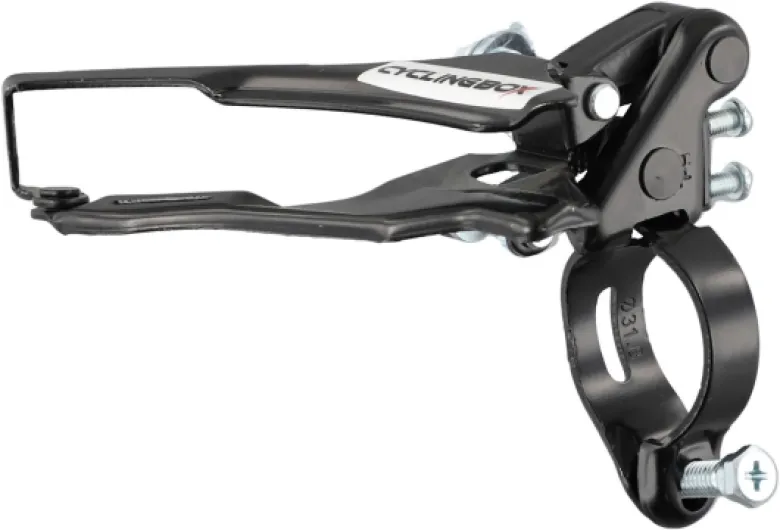 Dérailleur avant en alliage d'aluminium pour transmission de vélo léger et design