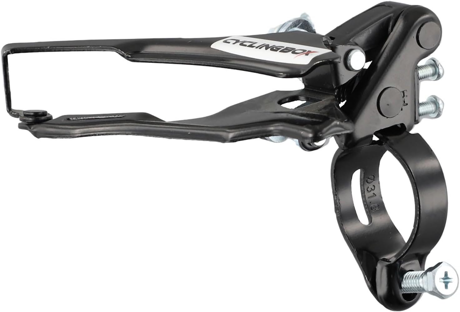 Dérailleur avant de vélo robuste pour VTT avec composants en alliage d'aluminium