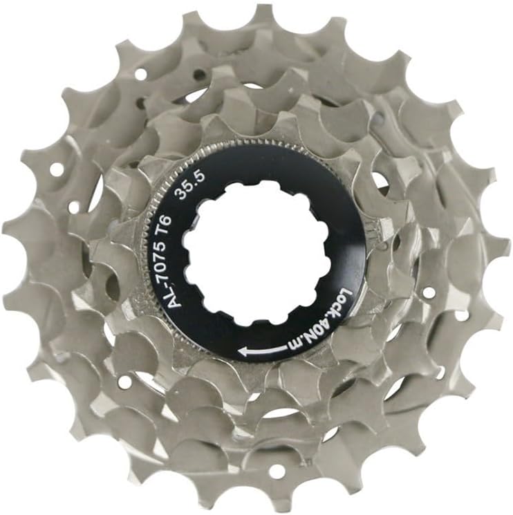 Cassette de vélo volant d'inertie 5/7 vitesses 11-28T pignon en acier avec anneau de verrouillage en alliage pour vélos pliants Brompton C/T/P Line (7 vitesses)