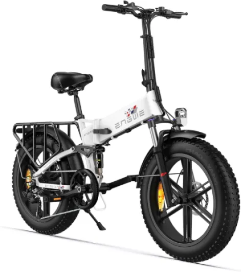 Velo Electrique Pliable Vélo Électrique, Draisienne Electrique Adulte avec Batterie 48V 13Ah, Velo Electrique Homme 20 Pouces, 7 Vitesses, 250W Moteur, Jusqu'à 120km Blanc