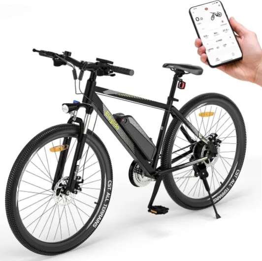 Mopride Plus 1 Vélos Électrique, Vélo de Montagne électrique 27,5"/29" VTT Électrique Batterie 12,5 Ah, écran LCD, 21 Vitesses, E-Bike Urbain pour Adulte, APP 29 pouces