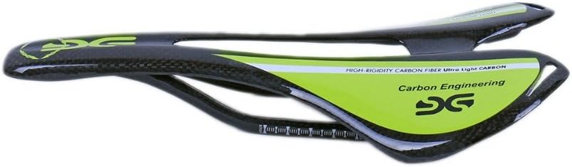 VTT/vélo de Route en Fibre de Carbone Ultra-légère Selle Creuse Matte/Brillante 3k brillante vert
