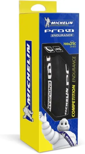 Pro 4 Endurance Edition 2015, Pneu Vélo Route, Tringle Souple Noir 700 x 25C Unique