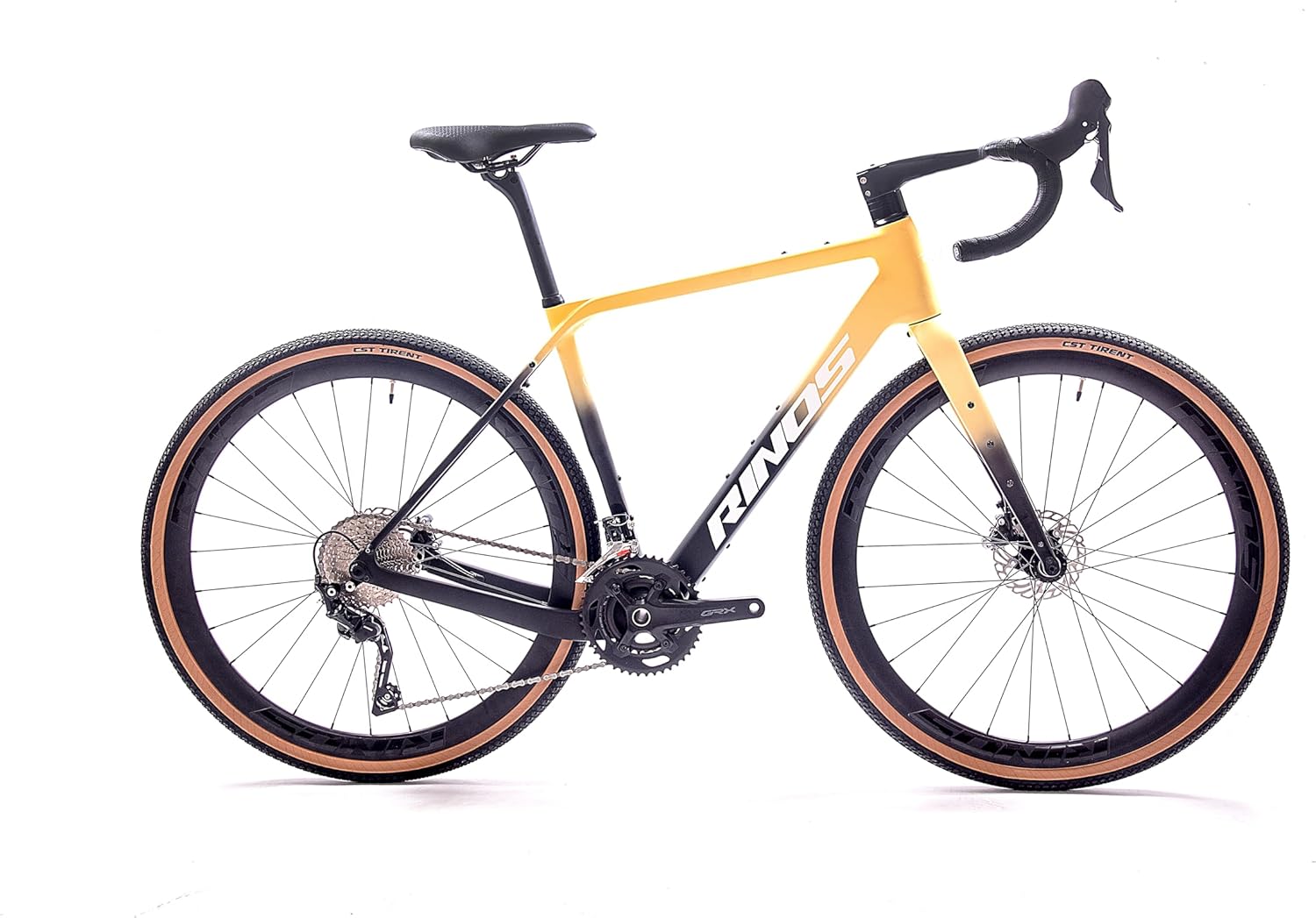 Sandman 6 – Vélo Gravel Carbone Ultra Léger 9,8 kg, GRX 600 2x11 Vitesses, Freins Hydrauliques, Pneus 700x40C – Idéal Bikepacking & Aventure Ivory S (52cm)