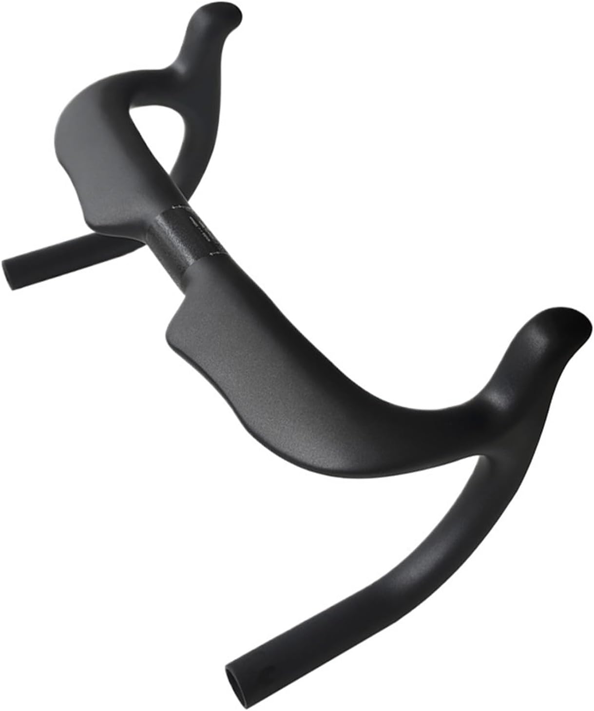 Guidon De Vélo De Piste En Fibre De Carbone - Guidon De Vélo De Route, Guidon De Vélo De Sprint Contre-la-montre, UD Mat, 335/355/375 Mm(335mm)