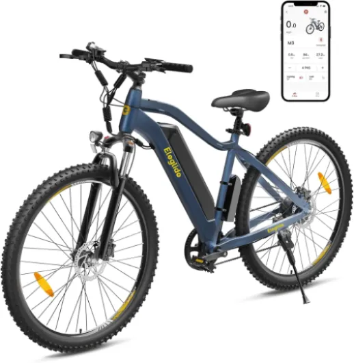 Mopride 3 Vélo Électrique Tout Terrain Adultes, Batterie 576Wh Autonomie 120KM, Freins à Disque Hydrauliques, 29" VTT Electrique Homme Femme avec Écran LCD, Vélo Électrique en Montagne