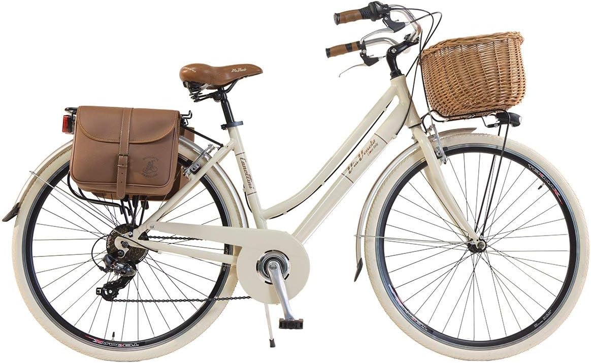Via Veneto by Canellini Bici Vélo Citybike Byciclette CTB Femme Dame Vintage Retro Velo de Ville Via Veneto Aluminium Beige 46