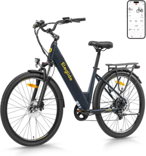 T2 Vélo Électrique Adulte 100KM, Moteur 250W, Freins Hydrauliques, Batterie 486Wh, E-Bike Urbain pour Homme Femme, 27.5" Vélo de Ville,VTC