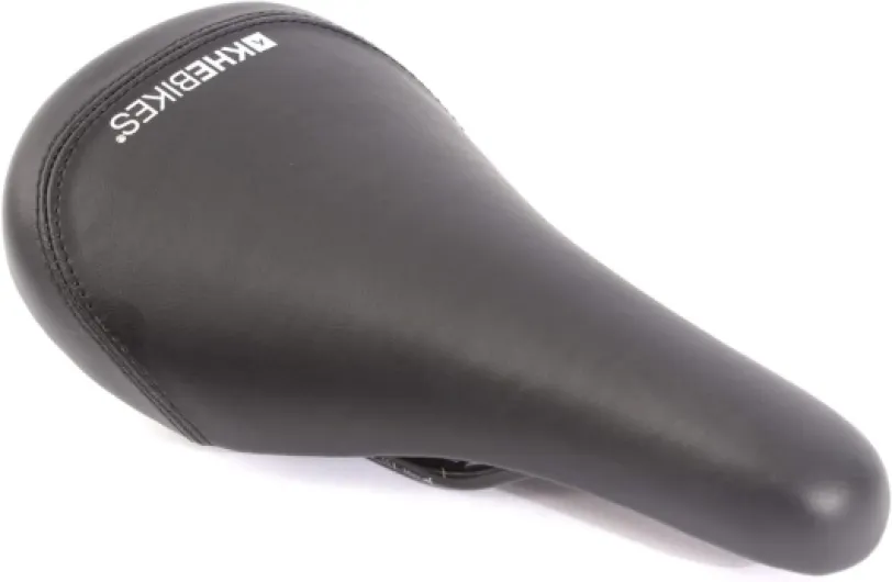 KHE Selle BMX VTT Dirt Jump Prism Noir Seulement 266 g Rembourrée CrMo Rails