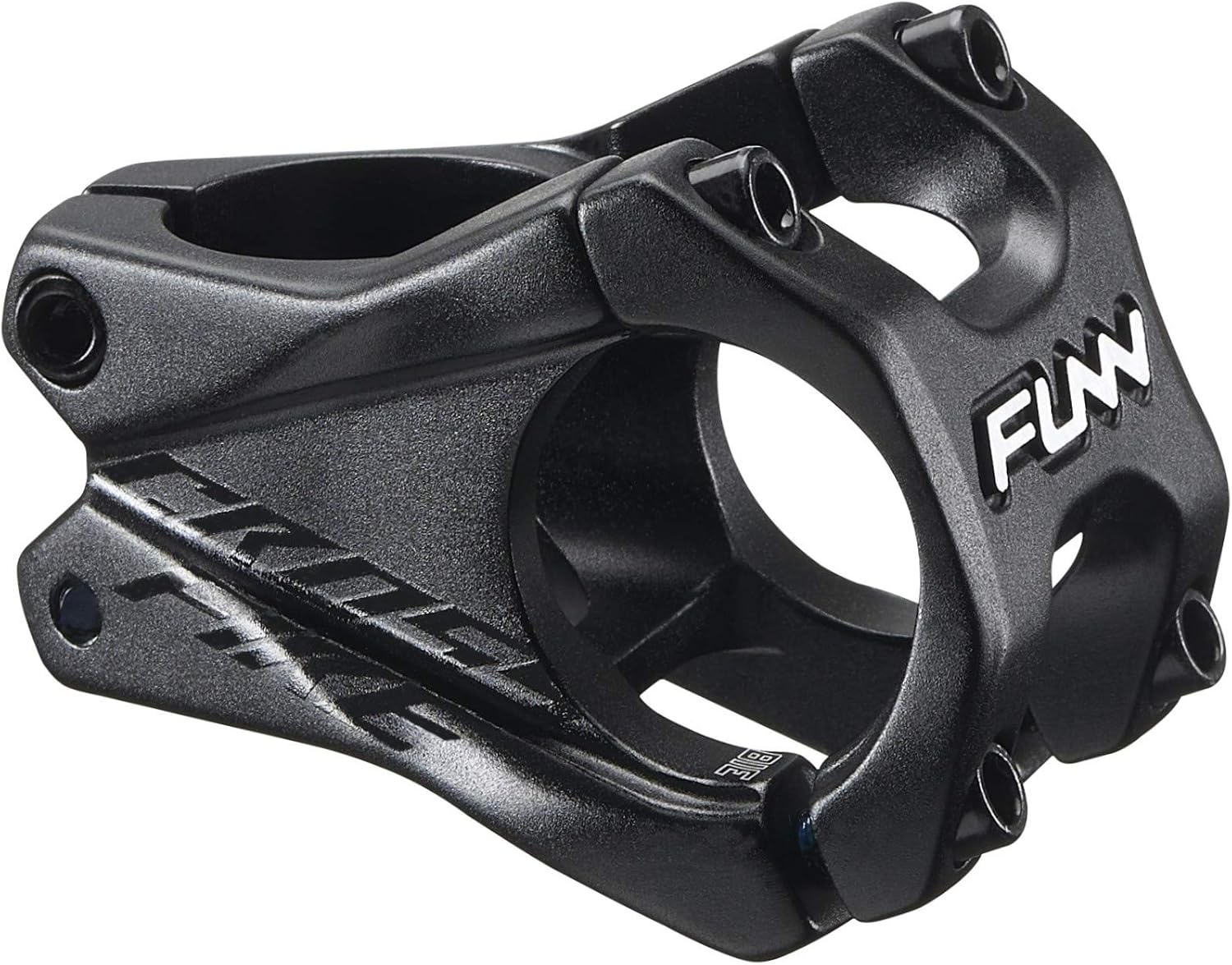 Crossfire Potence VTT avec Collier de Guidon de 31,8 mm - Potence de Vélo en Alliage Durable et Léger pour Vélo de Montagne et Vélo BMX Noir 35 Millimètres