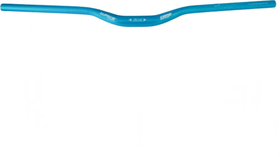 Trkmal Φ 31,8 - Vélo de route, VTT - Extra long - 720 - Guidon 30 - Suspension pour descente, course tout-terrain bleu