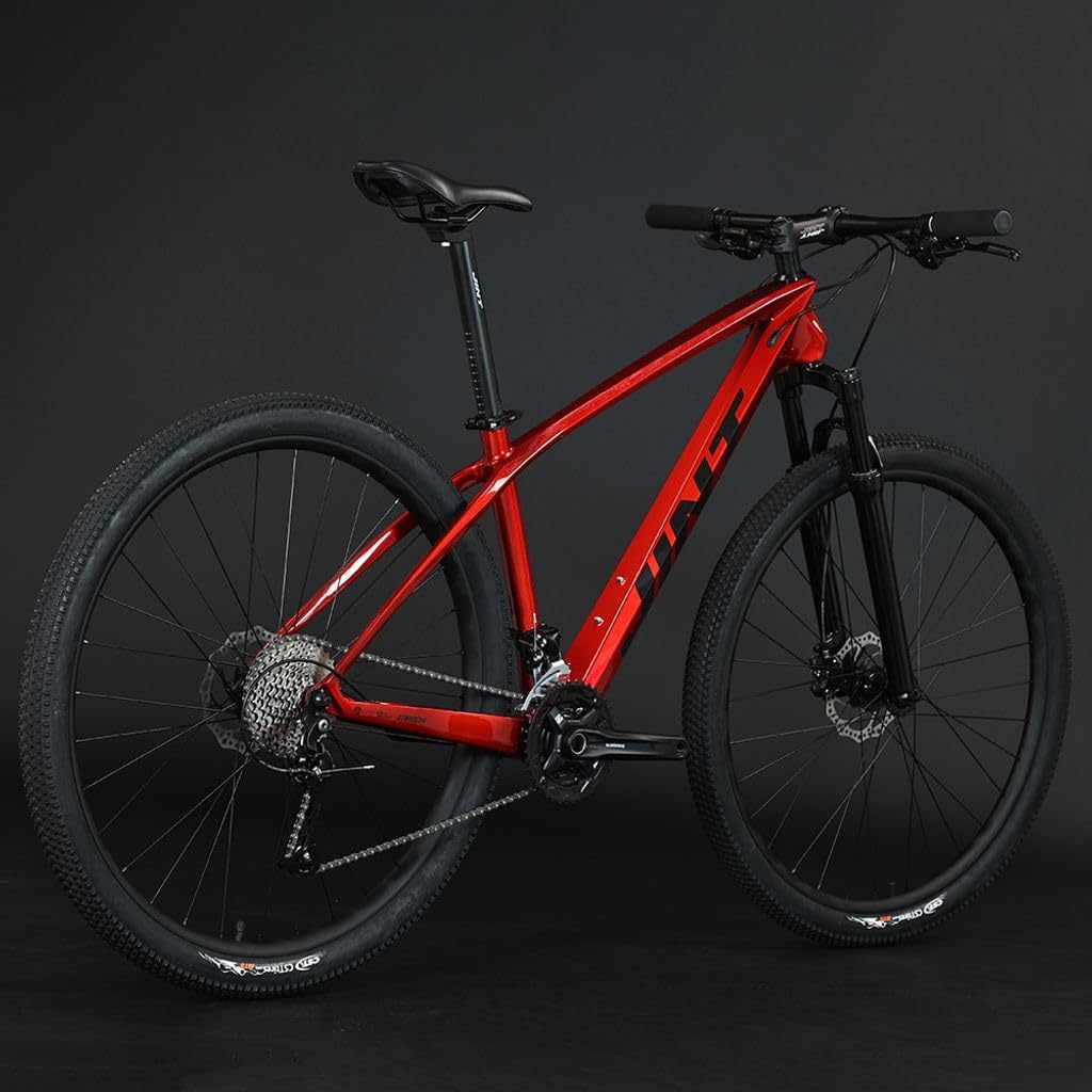 Generisch VTT avec cadre en carbone 29" 27 vitesses Rouge