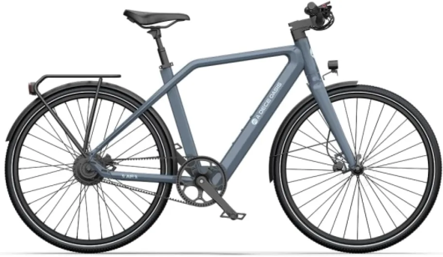Vélo électrique Dece Oasis ADO Air30, 28'', 700C, Batterie 370 Wh, pour Femmes et Hommes, 1 Vitesse, Capteur de Couple, Transmission par Courroie, APP, écran IPS 3,5''