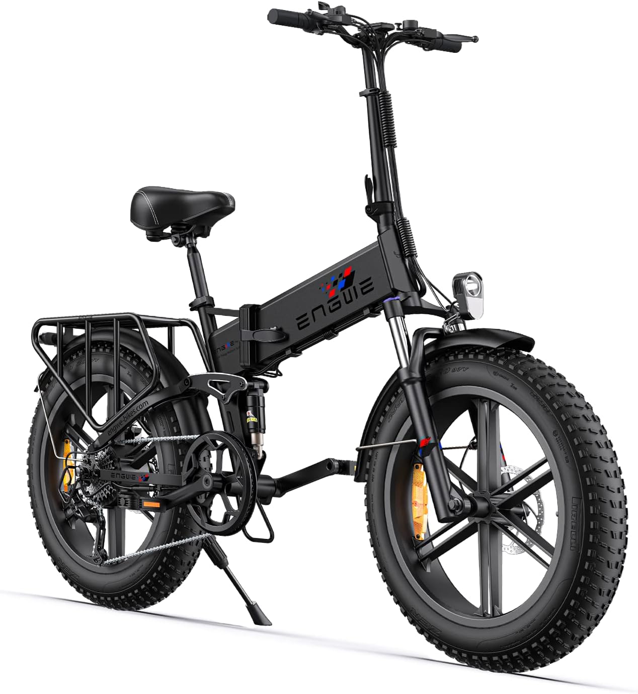 Velo Electrique Pliable Vélo Électrique, Draisienne Electrique Adulte avec Batterie 48V 13Ah, Velo Electrique Homme 20 Pouces, 7 Vitesses, 250W Moteur, Jusqu'à 120km Noir Pur