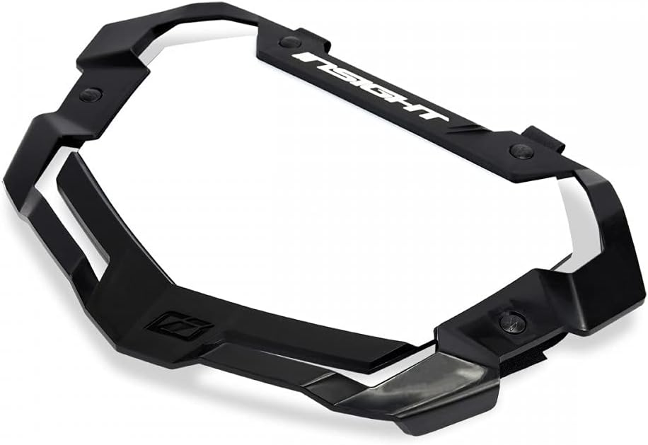 Insight Pro BMX Number Plate 3D Vision2 (Black, Pro)